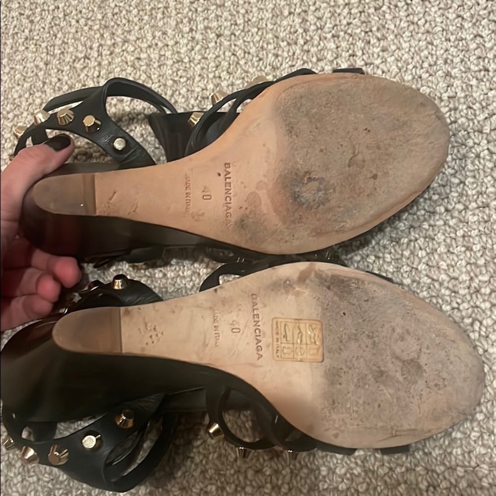 Balenciaga wedge size 40 studded - Picture 5 of 7